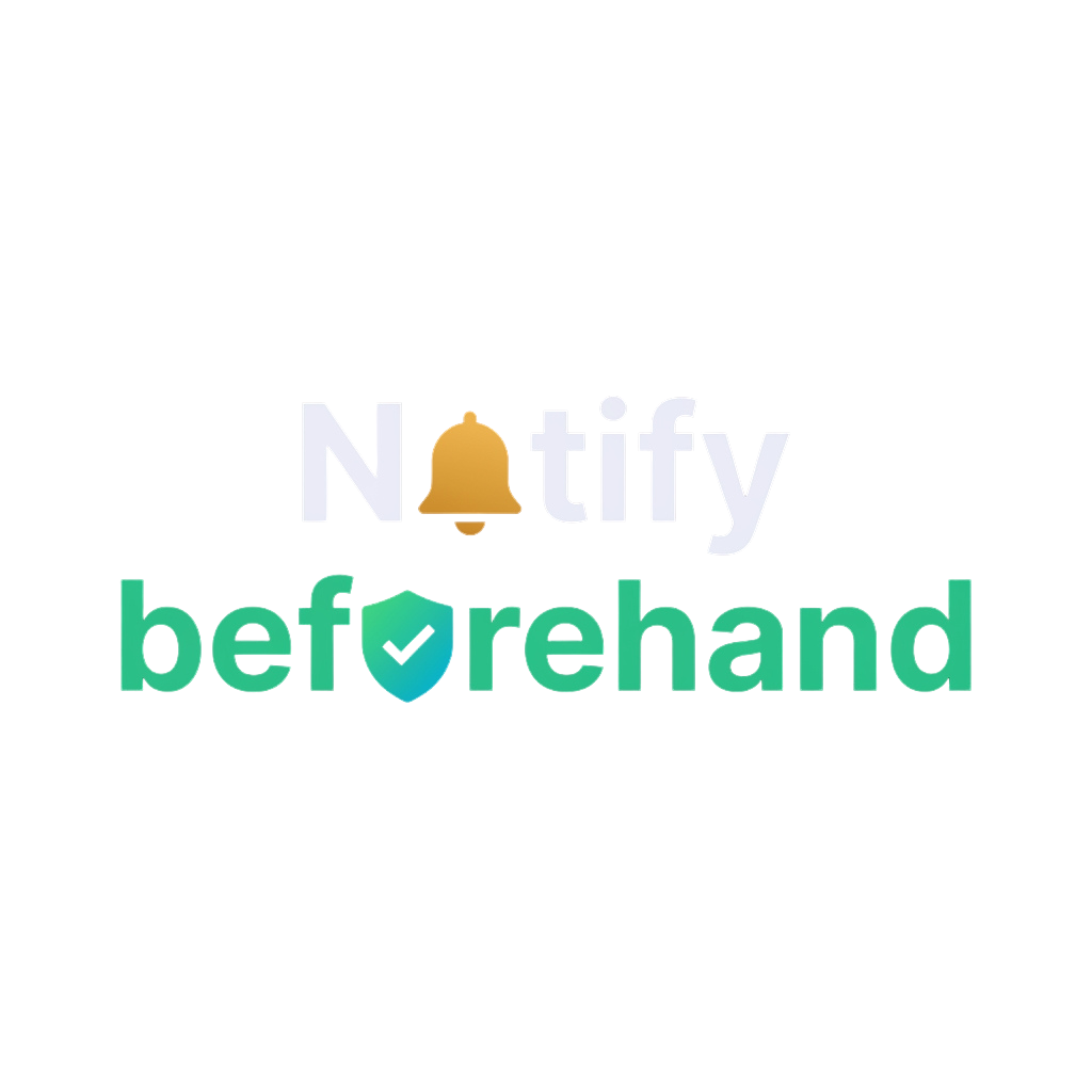 Notify Beforehand